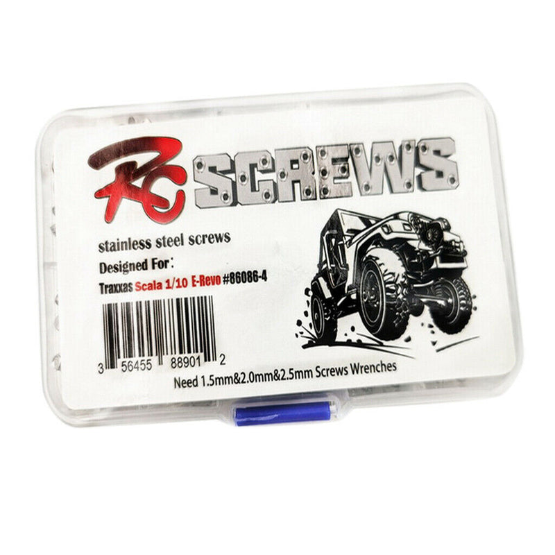 RC Crawler Screws Kit Crawler Stainless Screws Kit RC Cars Accs For -4