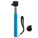 Telescoping Extendable Pole Handheld Monopod with Tripod for Gopro Hero 3 2