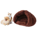Cat Dog House Puppy Cave Pet Sleeping Bed Mat Pad Cushion Igloo Nest Warm
