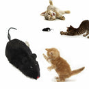 Wind Up Running Mouse Rat Move Tail Cat Kitten Prank Toys kids Joking Gag