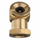 1/4" NPT Golden Tyre Inflator Valve Connector Air Chuck Ball Tire Clip Lock-3C