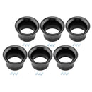 6pcs 2" Trumpet Velocity Stack for PWK24/26/28/30 Motorcycle Carburetor