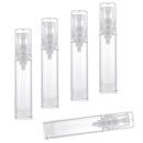 5Pcs Set 10ml Empty Airless Pump Bottle Vacuum Cosmetic Container Refillable