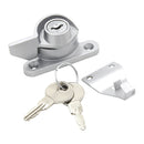 Secure Turn Handle Latch/Catch Lock For Sliding Door and Window With Key Right