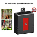 Outdoor Solar Mole Repellent Infrared Pest Control Garden Mouse Repeller