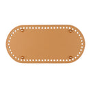 2x DIY Bags PU Pads Bottom Base 25x12x0.4cm Shaper Bag Cushion w/ 60 Holes