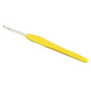 8 Size Multicolor Soft Silicone Handle Aluminum Crochet Hooks Knitting Need