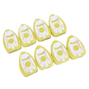 8Pcs Handle Sponge Magic Sponge Washer Brush Head Cleaning Brush ReplacemenS Hn