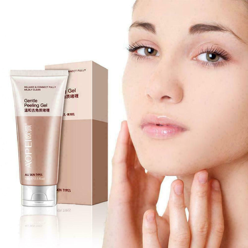 100ml Exfoliating Facial Cleanser Moisturizing Deep Skin Care Face Cleaning I7X4