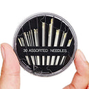 Sewing Needles Hand Sewing Embroidery 30 Different W1P7 Easy Threading