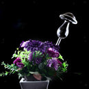 Watering Device Sprinkler Self-Driven Glass Mushroom Pattern for Home Plant