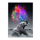 5D Elephant Diamond Painting Embroidery DIY Cross Stitch Mosaic Home Decor