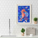 5D DIY Full Drill Diamond Painting Seahorse Cross Stitch Mosaic Craft Kits