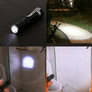 Mini Penlight Pocket Flashlight Torch XPE-Q5 LED 8000LM 13CM Lamp Clip Light New