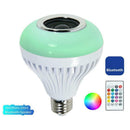 Smart Light Bulb Speaker Bluetooth RGB White Color Changing Dimmable LED Bulb