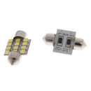 12V 6000~7000K Universal Car Roof Dome Map Reading Over Head Light Lamp Bulb