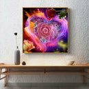 5D DIY Full Drill Square Diamond Painting Rose Cross Stitch Embroidery Kit