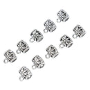 10Pcs Lots Tibetan Beads Fit Bracelet Charms Pendants Jewelry Making Findings,