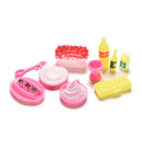 10 Pcs/set Birthday Cake Accessories for  Kids Girls Play House Toys LJU