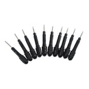 10x Tiny Screws Professional Mini Screwdriver Laptop Eyeglass Repair Set Kit