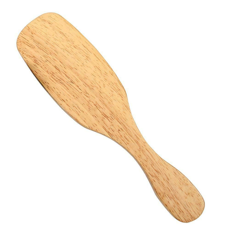 Beard Brush with Synthetic Fiber Bristle - Perfect For Balms and Oils - For Help