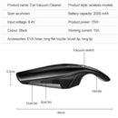 Rechargeable Cordless Handheld Vacuum, Powerful Car Hand Vacuum Cleaner, Li