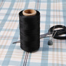 Flat wax wire coil 260M leather leather DIY DIY black I4M7
