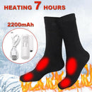 Heated Socks Winter Electric Rechargeable 3 Heating Settings Insulated Sock Foot