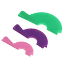 3Pc Fan Shape Pompom Maker Fluff Ball Weaver Needle Craft Knitting Loom Tool