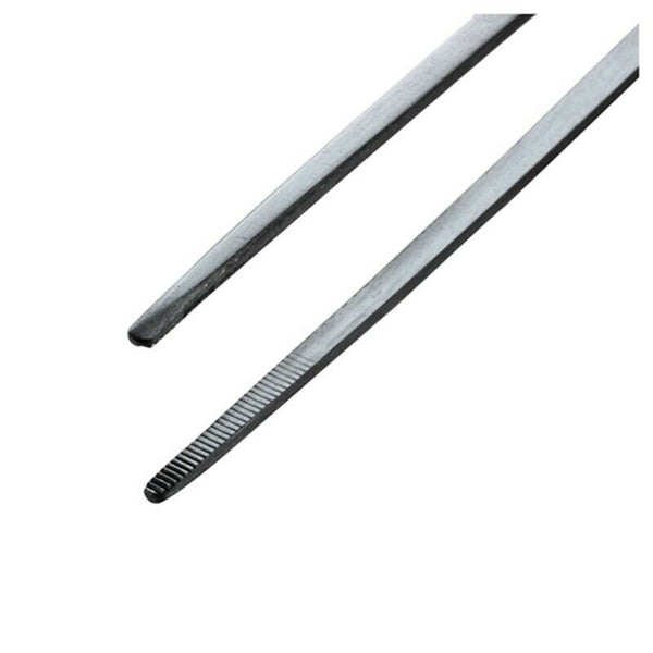 Stainless Steel Aquarium Live Plant Straight Tweezers B9Y3