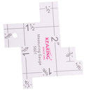 1Pc 2"Plastic Sewing Measuring Gauge Quilting Measurement for Patchwork Ru ME