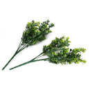 2x Artificial Green Grass Flowers Plants Plastic Household Decoration Home