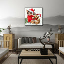 Full Round Drill Diamond Painting DIY Christmas Cat Bear Rhinestone Picture