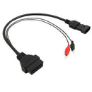 3 Pin To 16 Pin OBD Adapter Connector Diagnostic Cable Wire For Fiat Alfa Lan-OZ