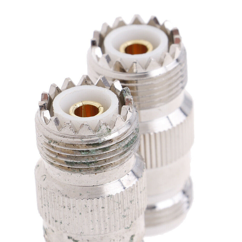 1 x N female to UHF female SO-239 SO239 jack straight RF adapter connector BX