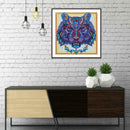 5D DIY Special Shaped Diamond Painting Lion Head Cross Stitch Mosaic Kits