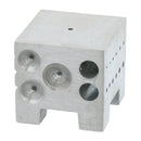 Mini Steel Dapping Doming Shaping Block Cube Jewelry Jeweler Punch Tool