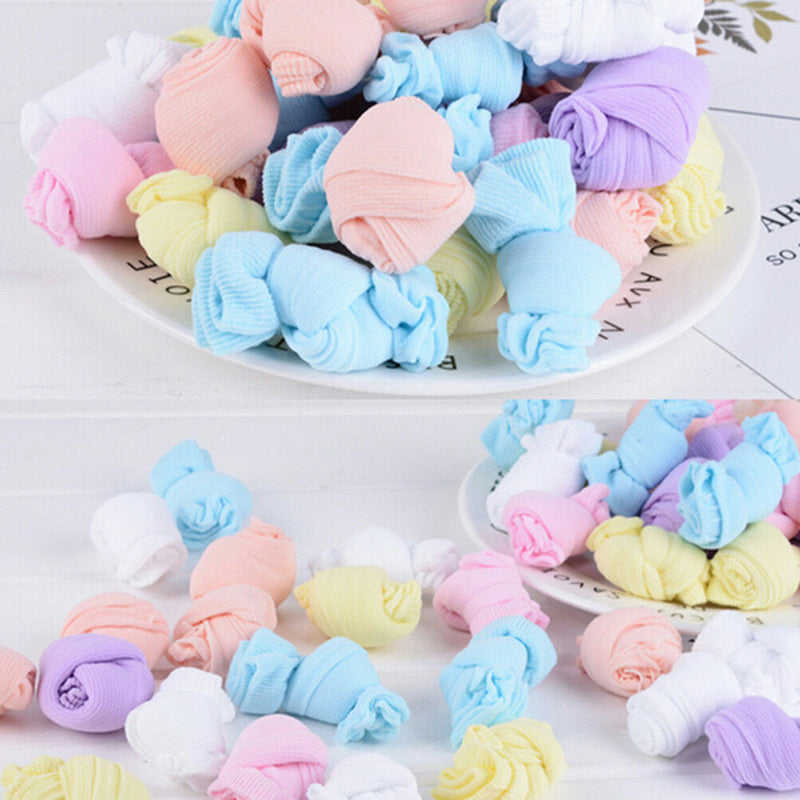 10 Pairs of children's colorful socks summer children's candy so Gw
