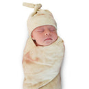 Burrito Blanket Baby Tortilla Swaddle Soft Blanket Sleeping Swaddle Wrap Hat AU
