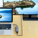 USB-C Hub 5-Port with 2xUSB3.0, 1xHDMI(4k), 1xSD Card Slot, 1xTF Card Slot