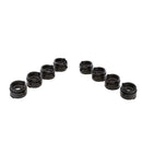 Pack 8 Black Rubber Carburetor Interface Adapter  CBR400 NC29 1990-1994