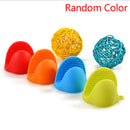 1 Pcs Kitchen Glove Heat Resistant Grip Baking BBQ Mitt Oven Pot Holder Silicone