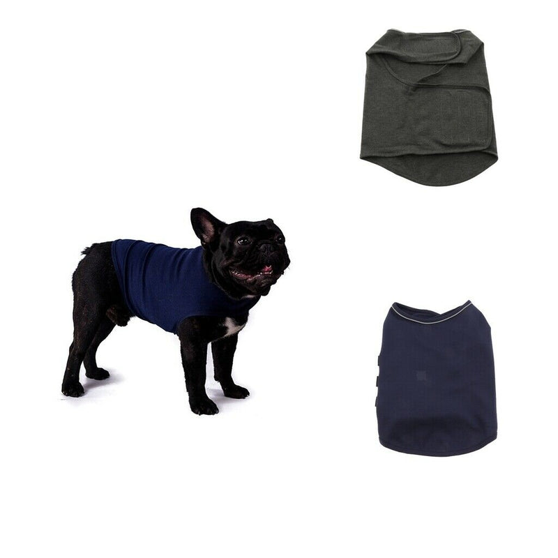 2PCS Dog Anxiety Vest in Cotton, Suitable for Thunder, Fireworks, Vet Visiting,