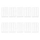 10pcs 0.3inch Boilie Stops Bait Stoppers Hair Rig Extender Fishing Tool