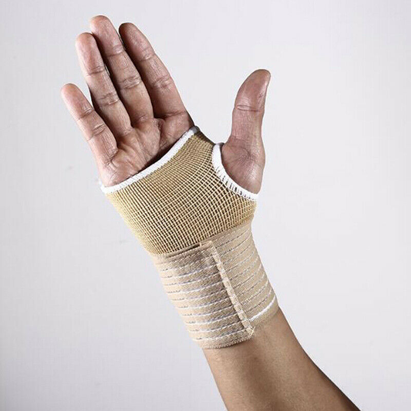2Pcs Gym Wrist Band Wrist Support Splint Carpal Tunnel Wristbands For Fitness JR
