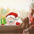 DIY Christmas Stickers Window Glass Decorative Decals Xmas Poster (C)