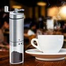 Portable Hand Crank Coffee Grinder Machine Stainless Steel Manual Crusher A