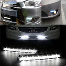 Car Light 8 LED DRL Fog Driving Daylight Daytime Running White Lamp  Z