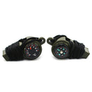 5 x 3-in-1 Outdoor Camping Survival Emergency Whistle Compass Thermometer  UED