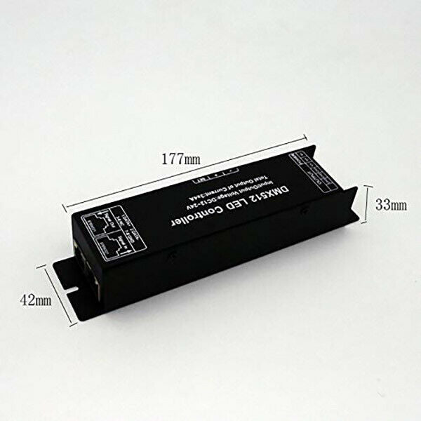 Dmx Led Controller With Display Digital Tube Dmx512 Decoder Driver Dimmer D Q5G4